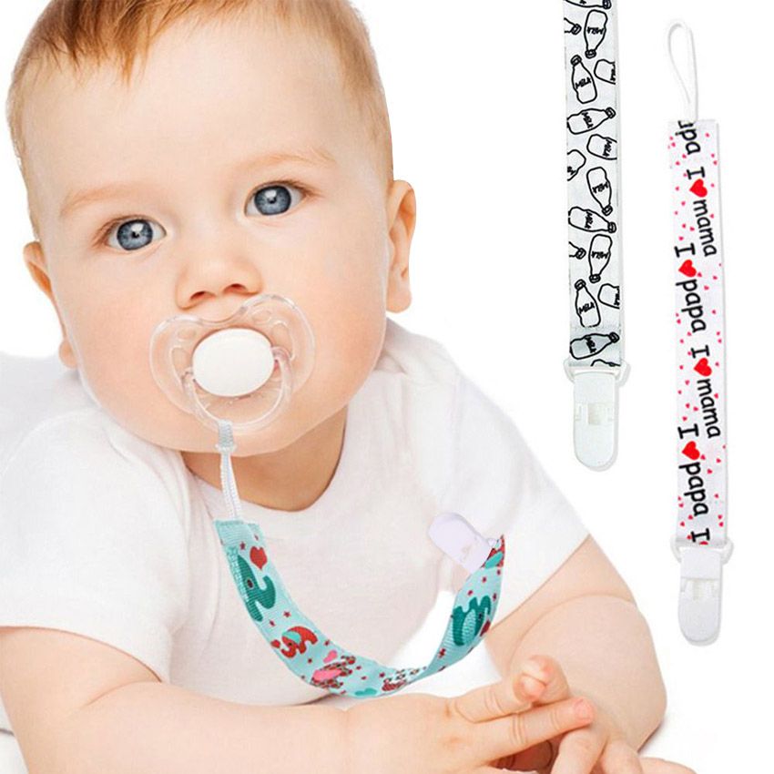 Dummy Clips Holder  Feeding Soother Pacifier Chain Baby Infant Toys CB 
