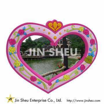 Beautiful Moss Rubber Picture Frame Heart LOVE LOVE RAJ Stand Picture Frame Photo Frame 